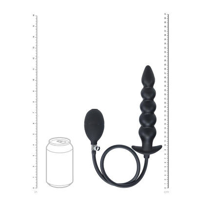 Levelz Beaded Inflatable Silicone Anal Plug