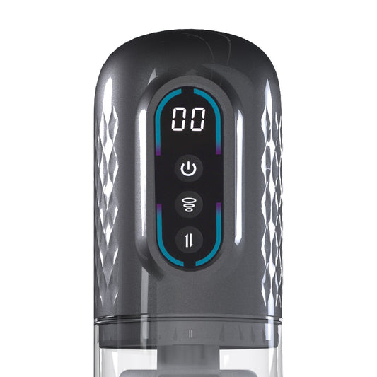 Pumped Vortex Suction Rotation And Thrusting Masturbator Pump