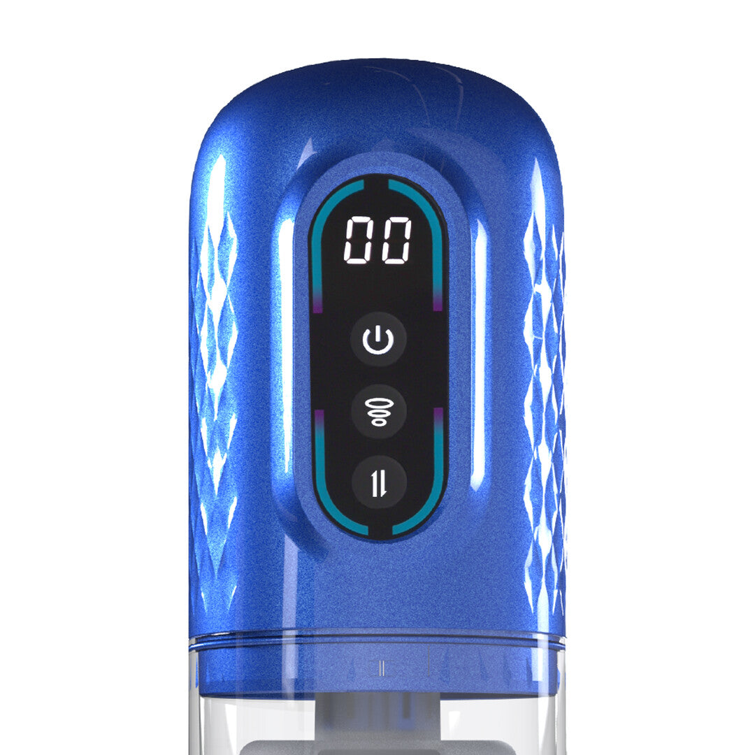 Pumped Vortex Suction Rotation And Thrusting Masturbator Pump