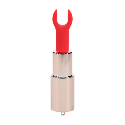 Loveline International Tiffany Lipstick Vibrator with 4 Attachements