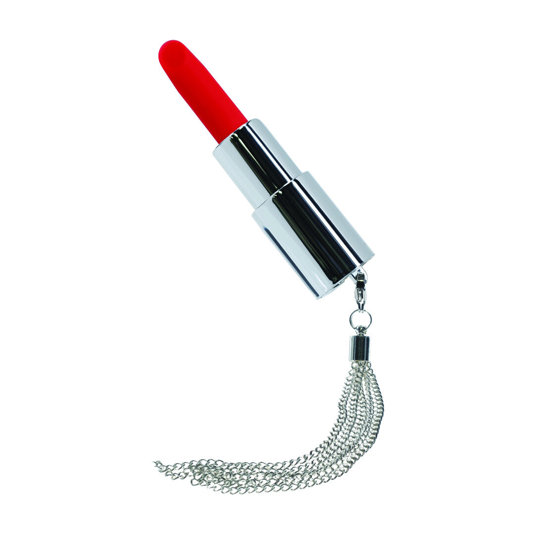 Loveline International Tiffany Lipstick Vibrator with 4 Attachements