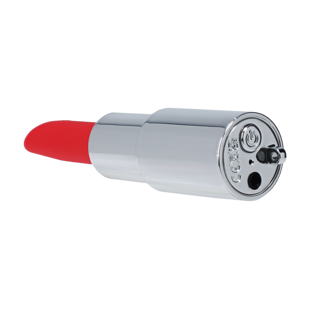 Loveline International Tiffany Lipstick Vibrator with 4 Attachements