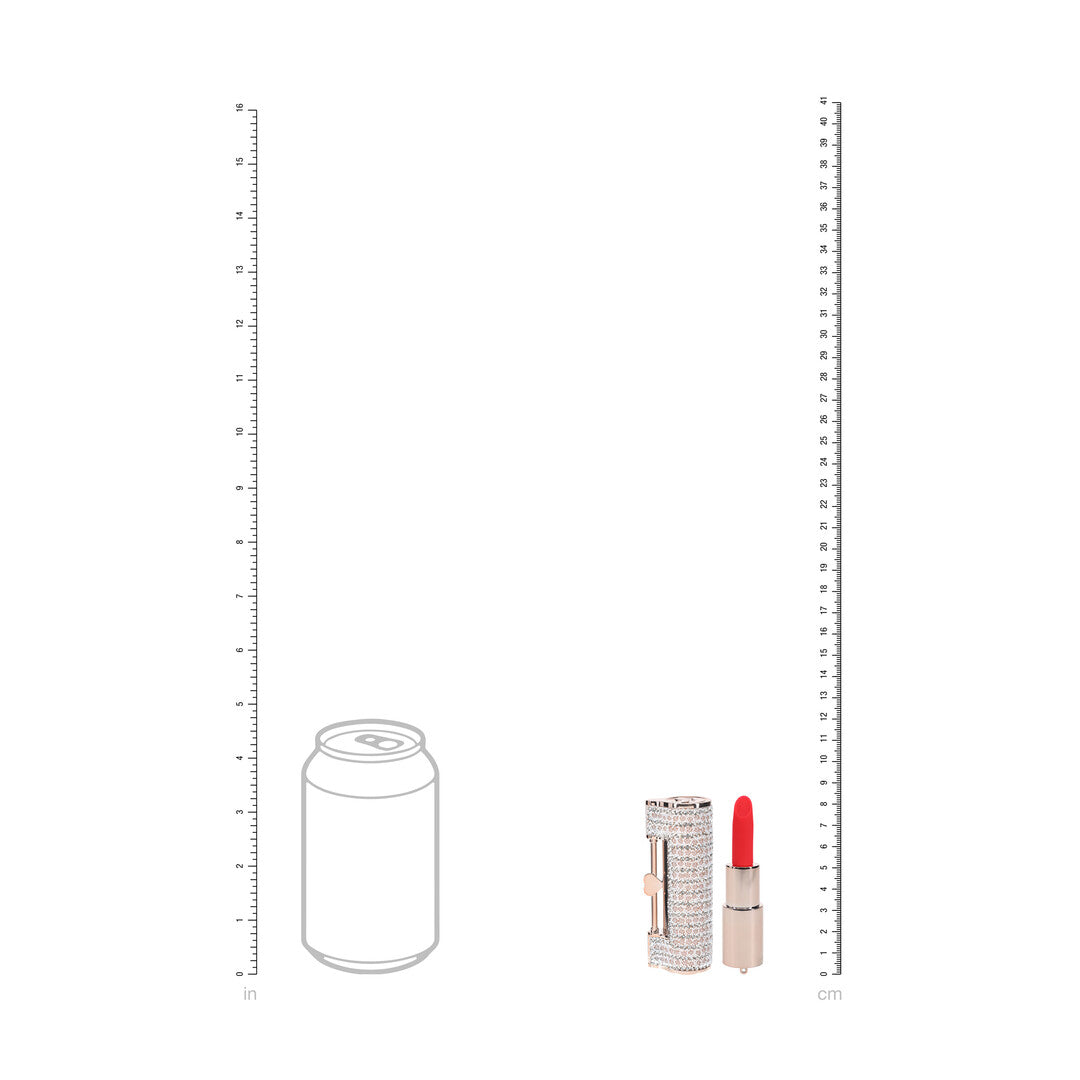 Loveline International Angel Lipstick Vibrator with 4 Attachements