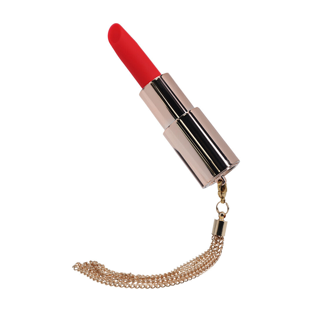 Loveline International Angel Lipstick Vibrator with 4 Attachements