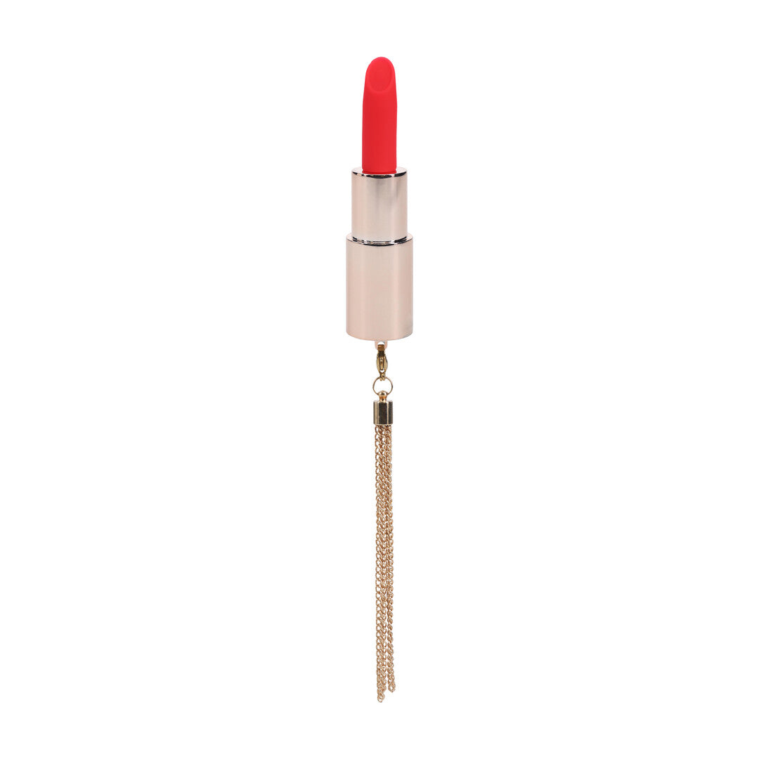 Loveline International Angel Lipstick Vibrator with 4 Attachements