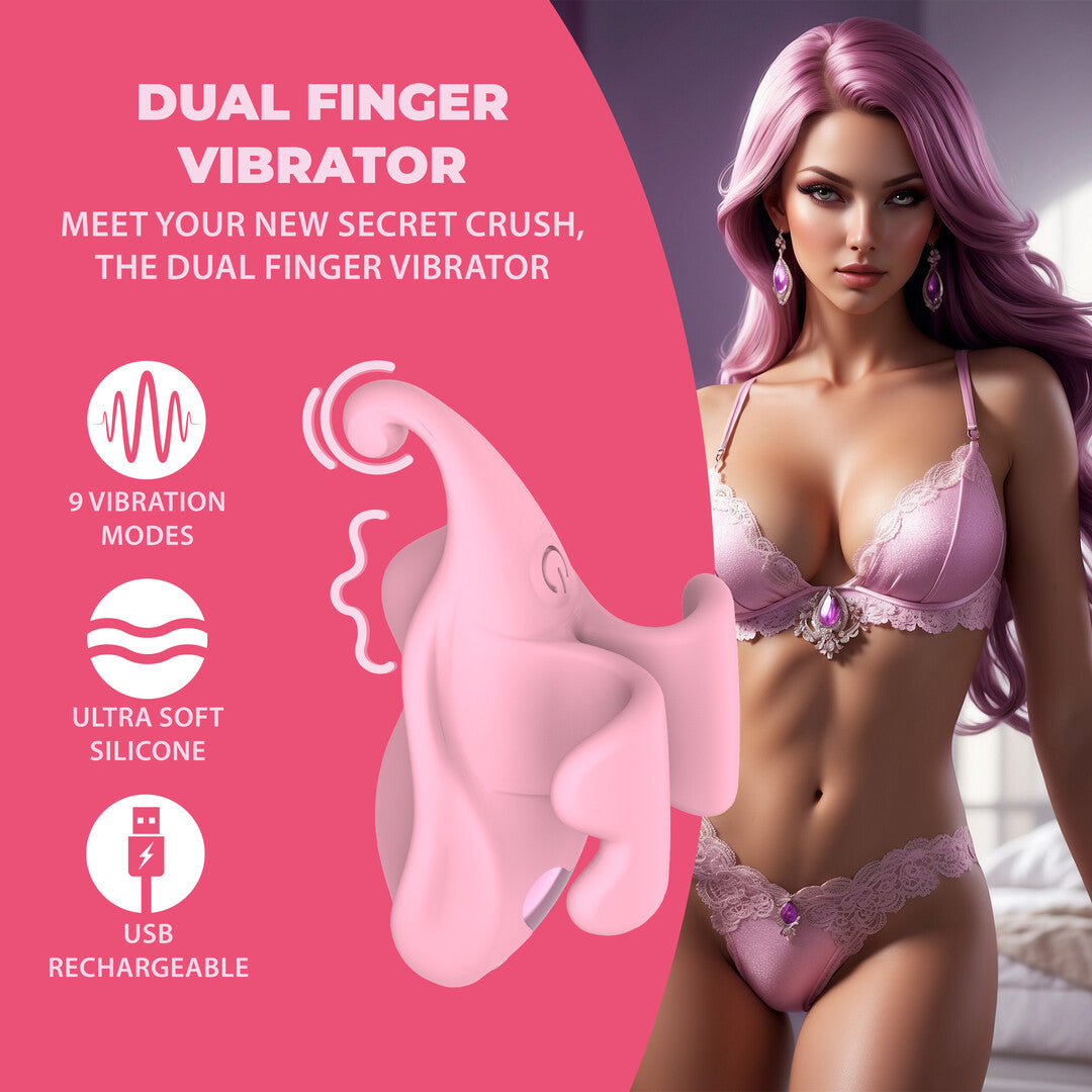 Loveline Finger Dual Vibrator