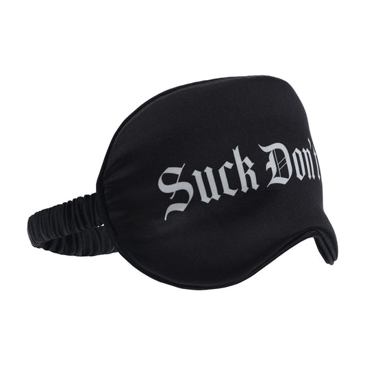 Ouch! Suck Don’t Bite Printed Satin Mask