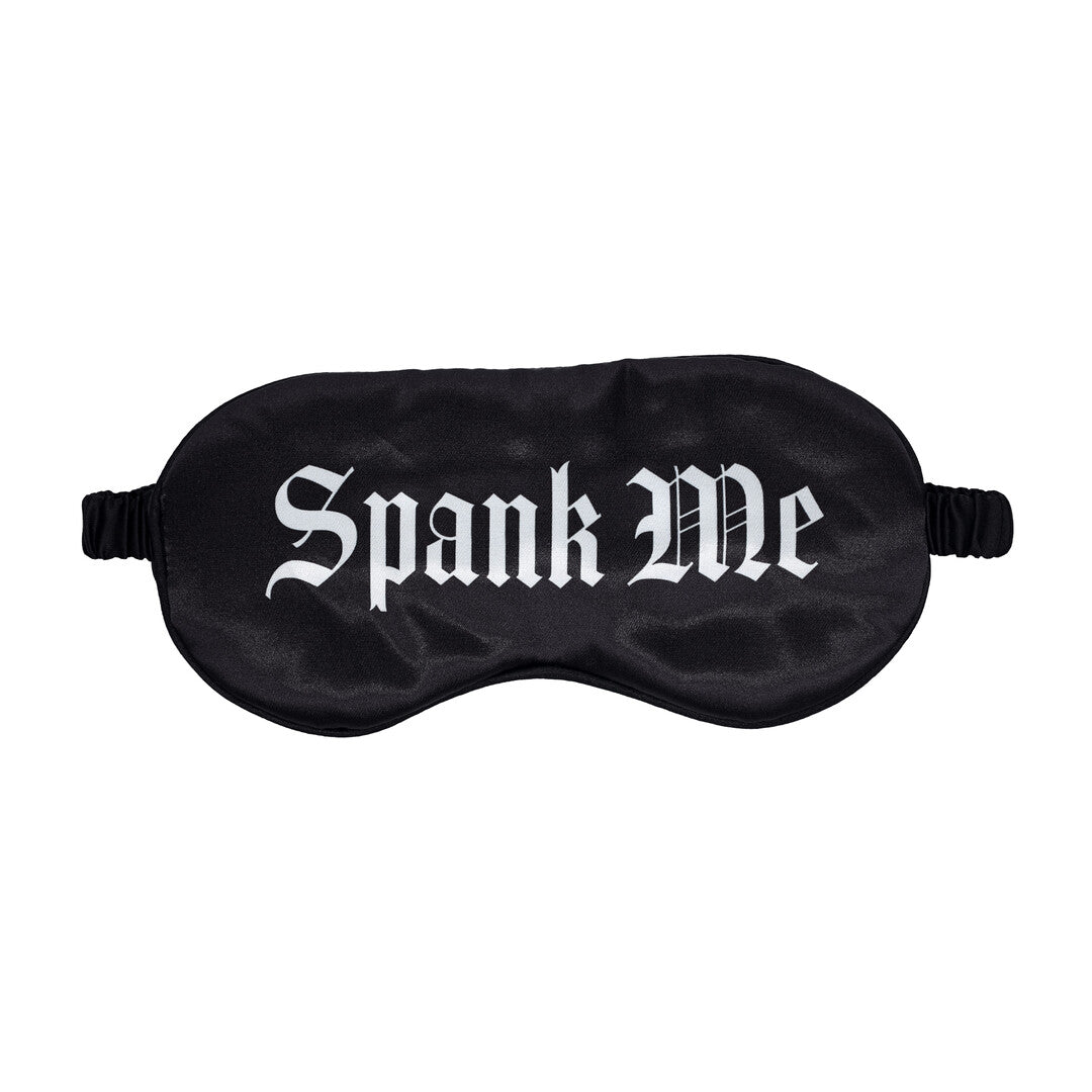 Ouch! Spank Me Printed Satin Mask