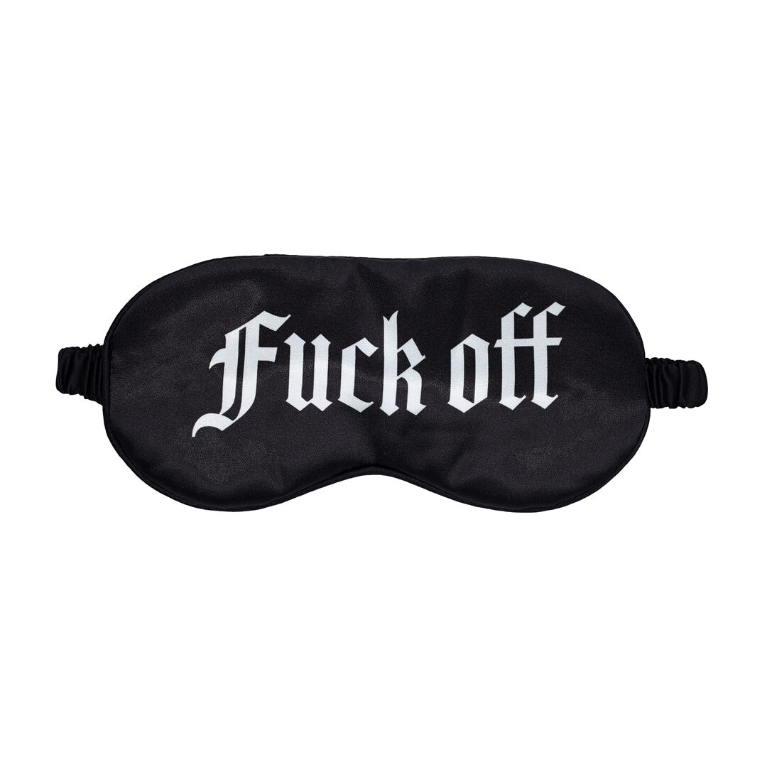 Ouch! Fuck Off Printed Satin Mask