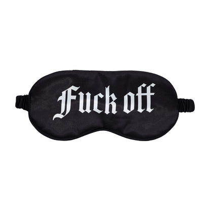 Ouch! Fuck Off Printed Satin Mask