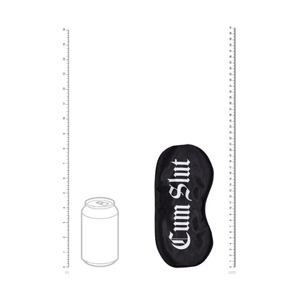 Ouch! Cum Slut Printed Satin Mask