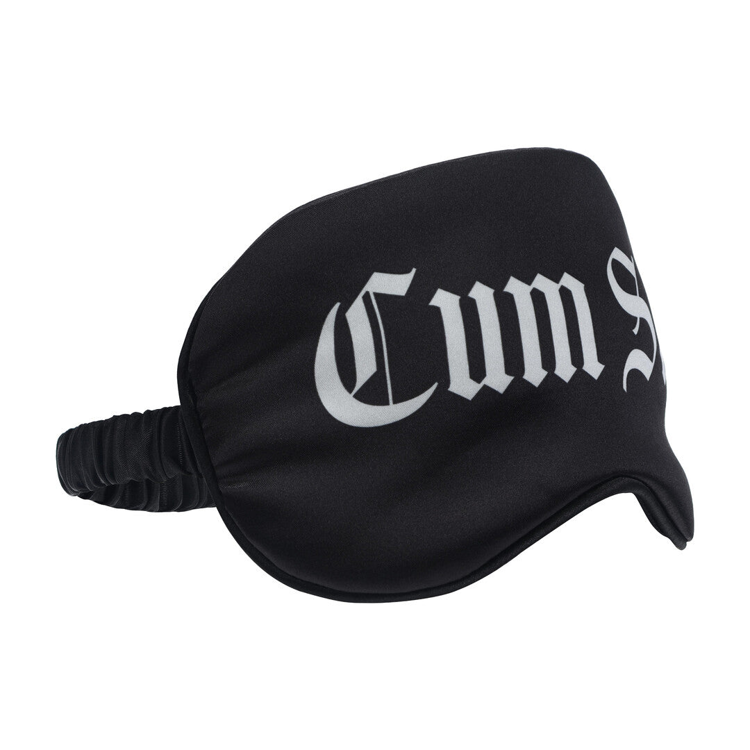 Ouch! Cum Slut Printed Satin Mask