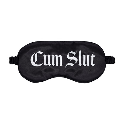Ouch! Cum Slut Printed Satin Mask