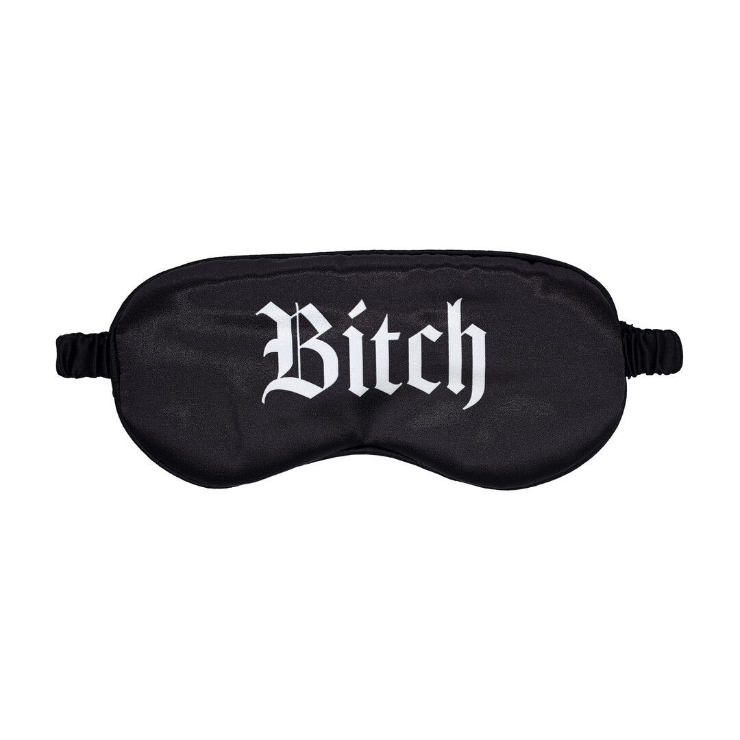 Ouch! Bitch Printed Satin Mask