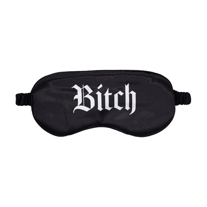 Ouch! Bitch Printed Satin Mask