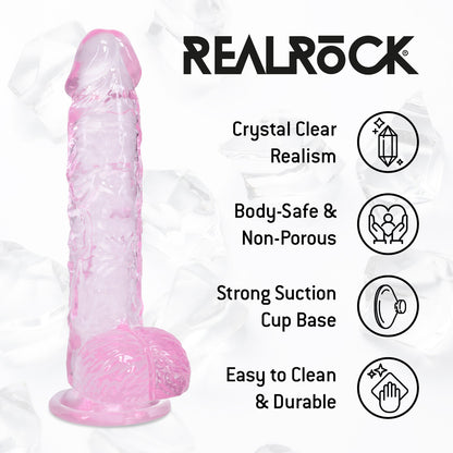 RealRock Realistic Dildo With Balls 5" / 12.7 cm