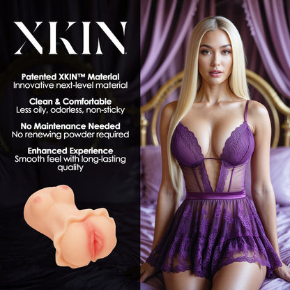 Xkin Secret Affairs Blonde Enchantment Elise TPE Large Masturbator