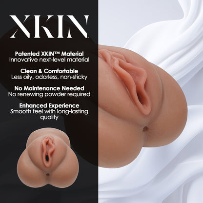 Xkin Raw Velvet Vice TPE Large Masturbator