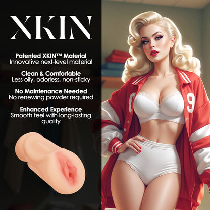 Xkin Pinup Dolls Varsity Vixen Lexi Lockerload TPE Large Masturbator