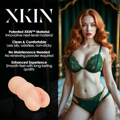Xkin Secret Affairs Scarlet Temptress Nicolette TPE Medium Masturbator