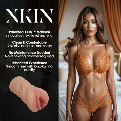 Xkin Secret Affairs Midnight Honey Celeste TPE Medium Masturbator