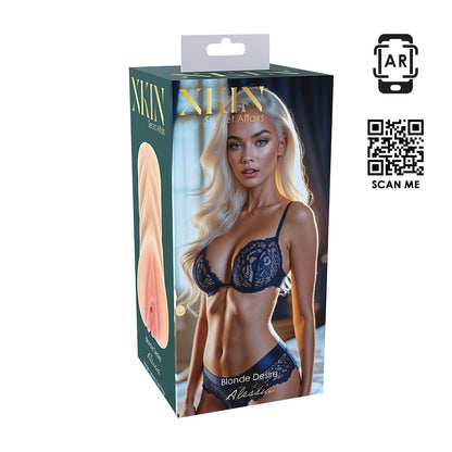 Xkin Secret Affairs Blonde Desire Alessia TPE Medium Masturbator