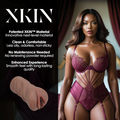 Xkin Secret Affairs Vixen Next Door Imani TPE Medium Masturbator