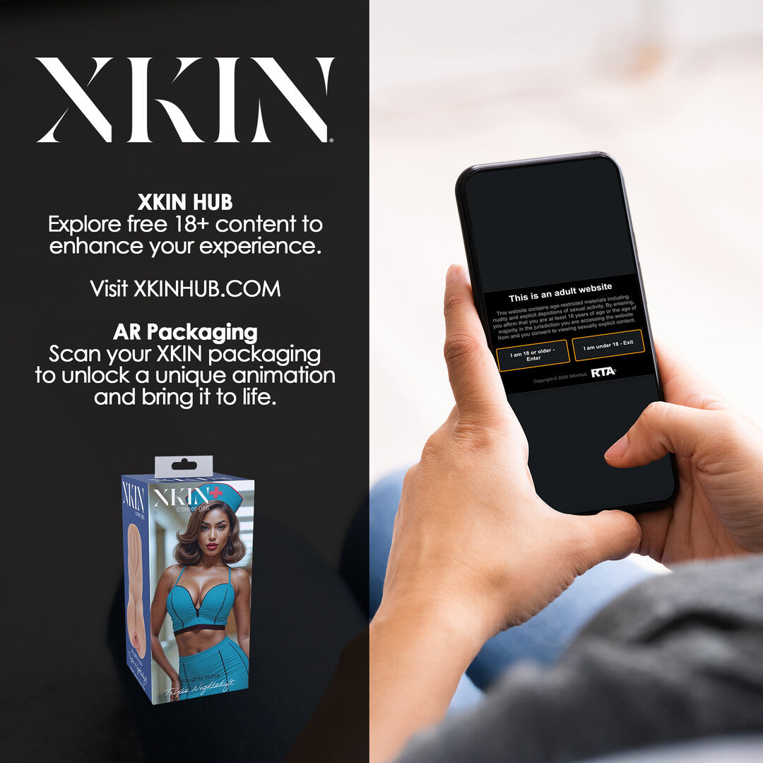 Xkin Career Girls Naughty Nurse Trixie Nightshift TPE Small Masturbator
