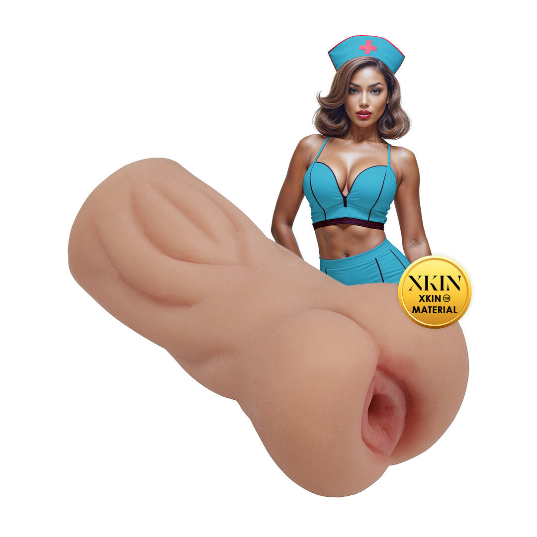 Xkin Career Girls Naughty Nurse Trixie Nightshift TPE Small Masturbator
