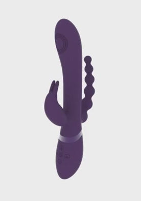 Vive Rini Pulse Wave Vibrating Double Penetration Rabbit